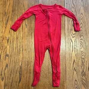 Red Little Sleepies Sleeper